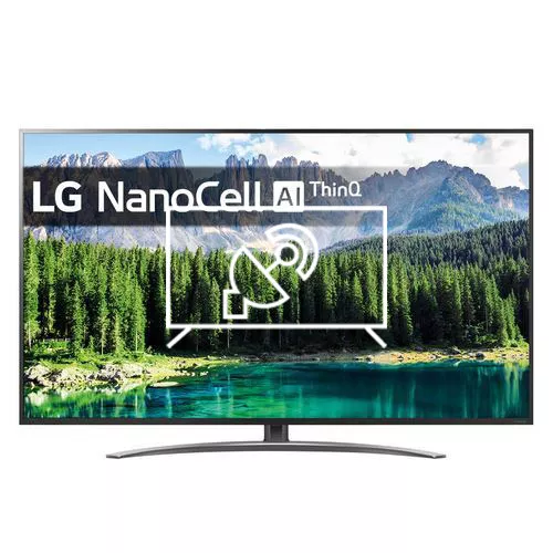 Search for channels on LG 55SM8600PLA
