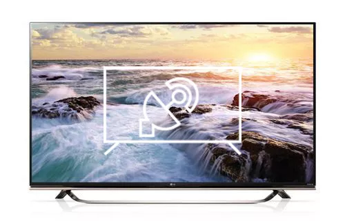 Search for channels on LG 55UF851V 55"
