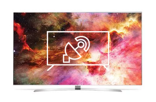 Search for channels on LG 55UH7709