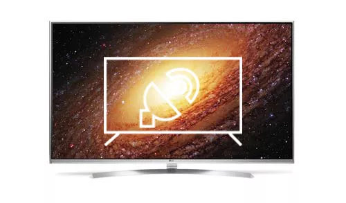 Search for channels on LG 55UH8509