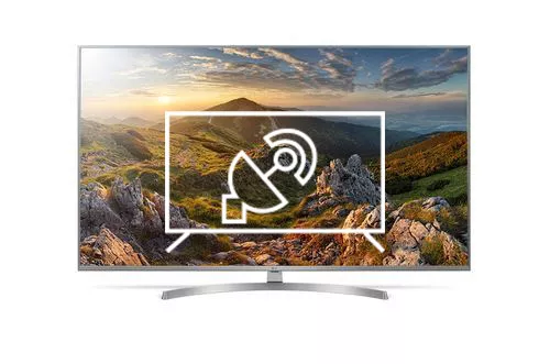 Search for channels on LG 55UK7550