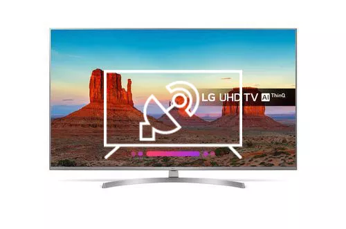 Search for channels on LG 55UK7550MLA