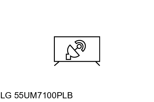 Search for channels on LG 55UM7100PLB