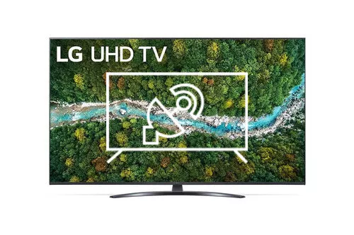 Search for channels on LG 55UP78003LB
