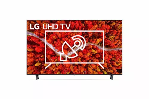 Search for channels on LG 55UP80003LR