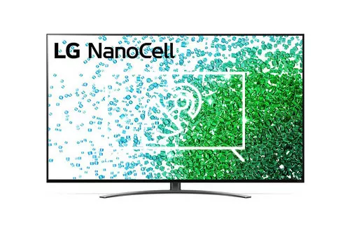 Search for channels on LG 65NANO813PA