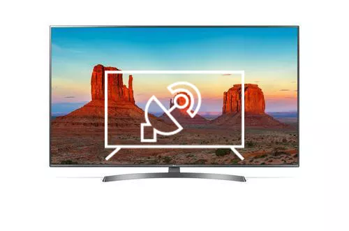Search for channels on LG 65UK6750PLD