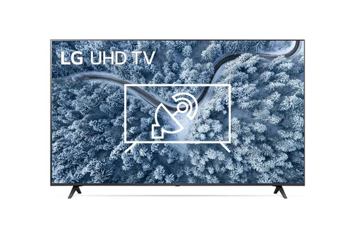 Search for channels on LG 65UP76706LB
