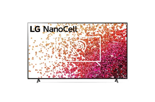 Search for channels on LG 70NANO753PA
