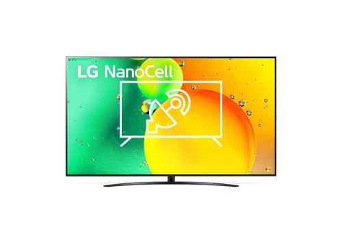 Search for channels on LG 70NANO76