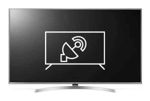 Search for channels on LG 70UK6950PLA
