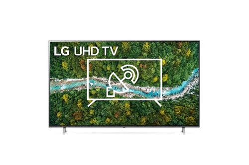 Search for channels on LG 70UP76703LB