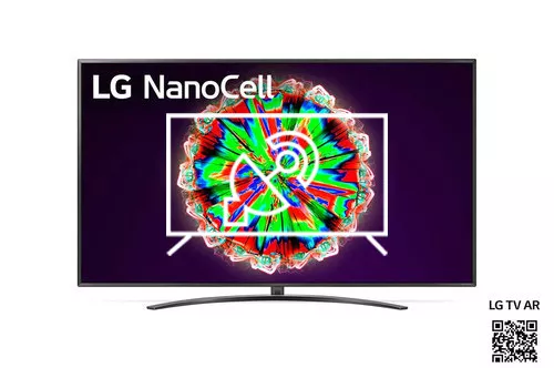 Search for channels on LG 75NANO796NF