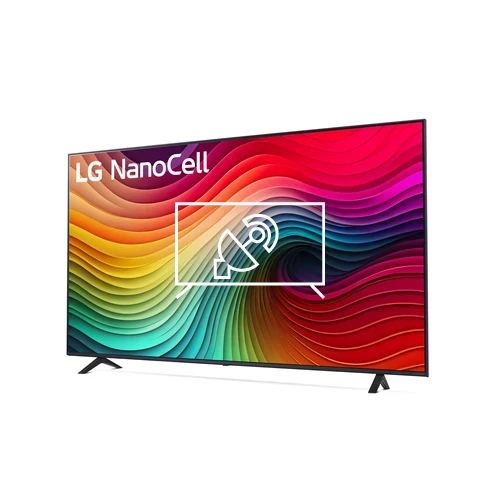 Search for channels on LG 75NANO81T6A