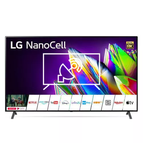 Search for channels on LG 75NANO976NA