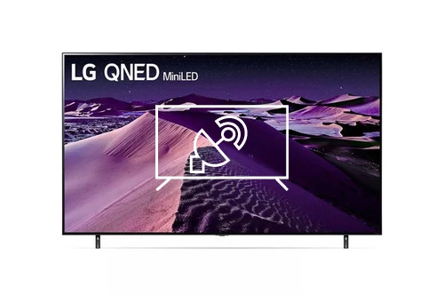 Search for channels on LG 75QNED85UQA