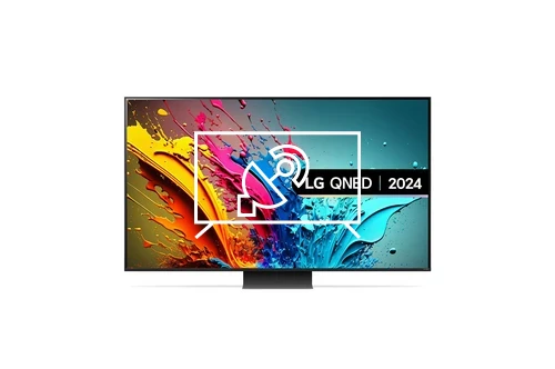 Search for channels on LG 75QNED86T6A.AEU