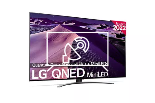 Search for channels on LG 75QNED876QB