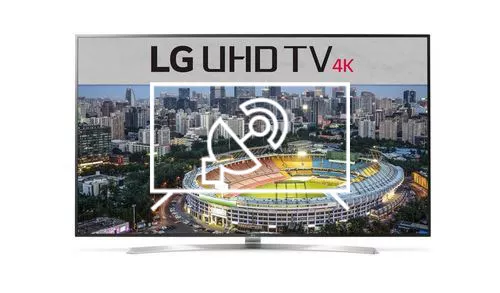 Search for channels on LG 75UH656T