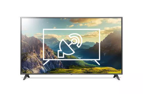 Search for channels on LG 75UK6200