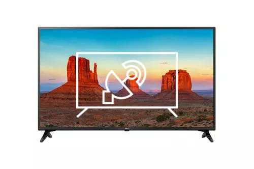 Search for channels on LG 75UK6200PLA