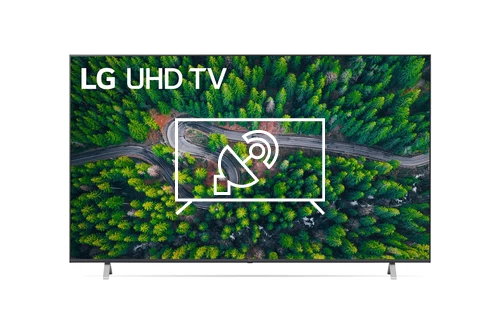 Search for channels on LG 75UP76709LB