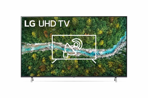 Search for channels on LG 75UP77109LC