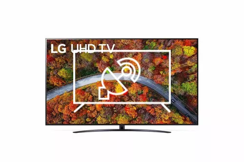 Search for channels on LG 75UP81009LA