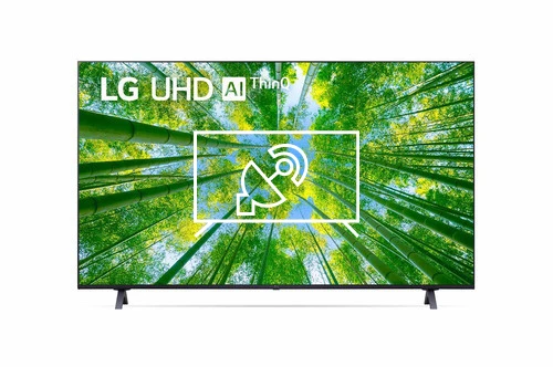 Search for channels on LG 75UQ8050PSB