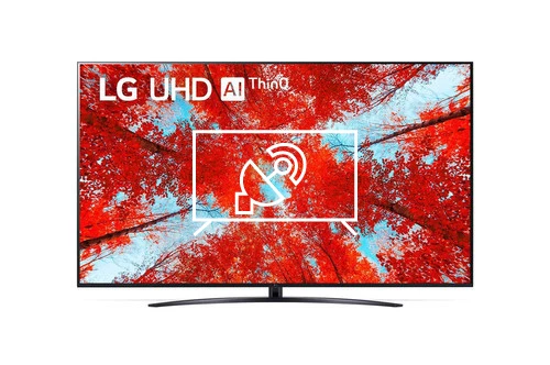 Search for channels on LG 75UQ9100
