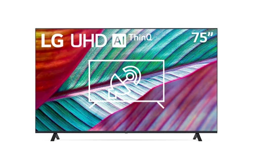 Search for channels on LG 75UR8750PSA