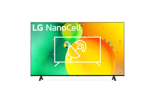 Search for channels on LG 86NANO756QA