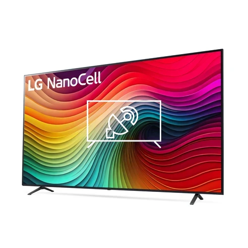 Search for channels on LG 86NANO81T6A