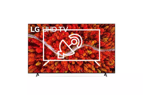 Search for channels on LG 86UP80009LA