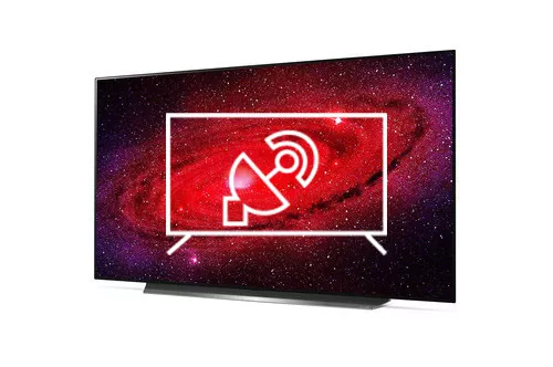 Search for channels on LG CX 65