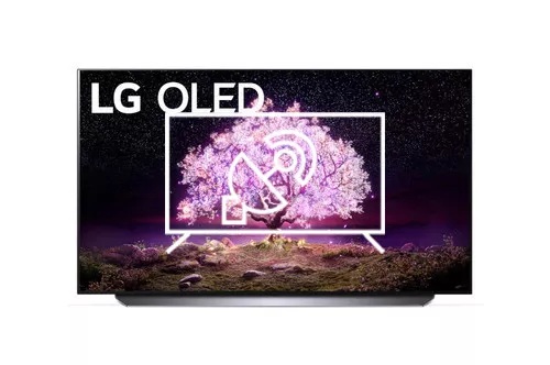 Buscar canales en LG LG C1 55 inch Class 4K Smart OLED TV w/ AI ThinQ® (54.6'' Diag)