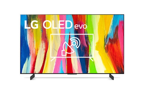 Search for channels on LG OLED42C21LA