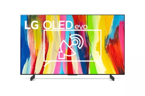 Search for channels on LG OLED42C27LA