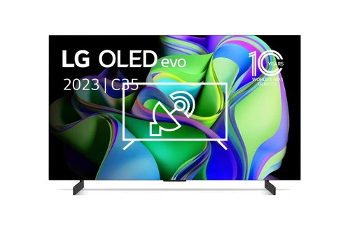 Search for channels on LG OLED42C35LA