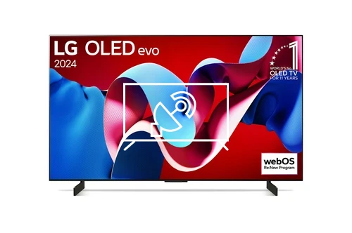 Search for channels on LG OLED42C48LA