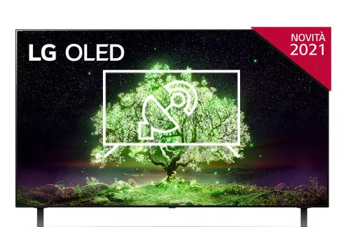 Search for channels on LG OLED48A16LA