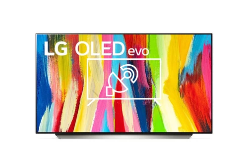 Search for channels on LG OLED48C22LB