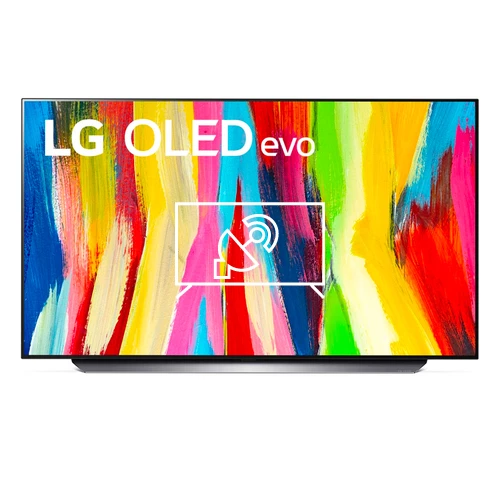 Search for channels on LG OLED48C24LA