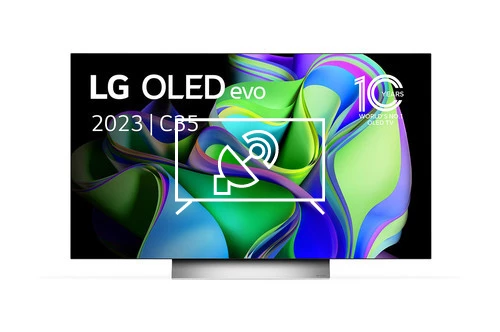 Search for channels on LG OLED48C35LA
