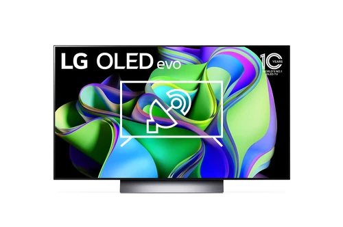 Rechercher des chaînes sur LG OLED48C37LA