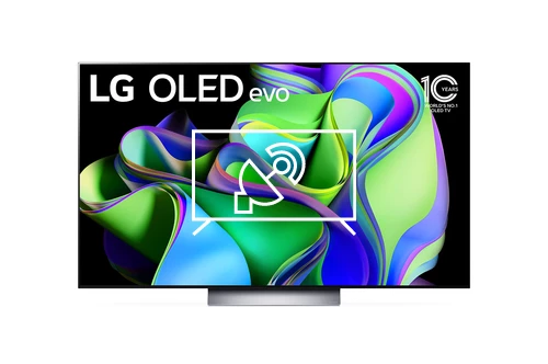 Search for channels on LG OLED48C39LA