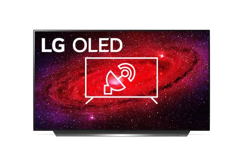 Rechercher des chaînes sur LG OLED48CX3LB