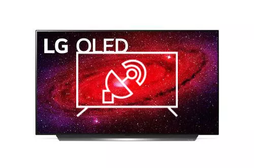 Search for channels on LG OLED48CX6LB