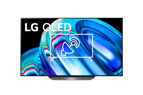 Search for channels on LG OLED55B2