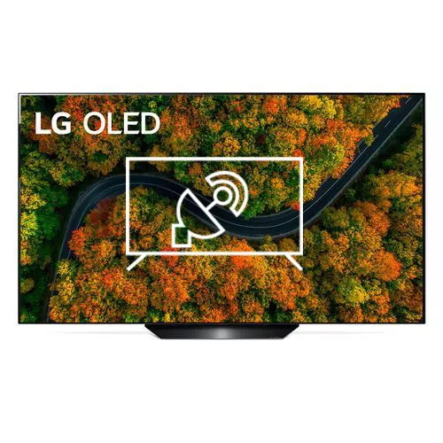 Search for channels on LG OLED55B9SLA